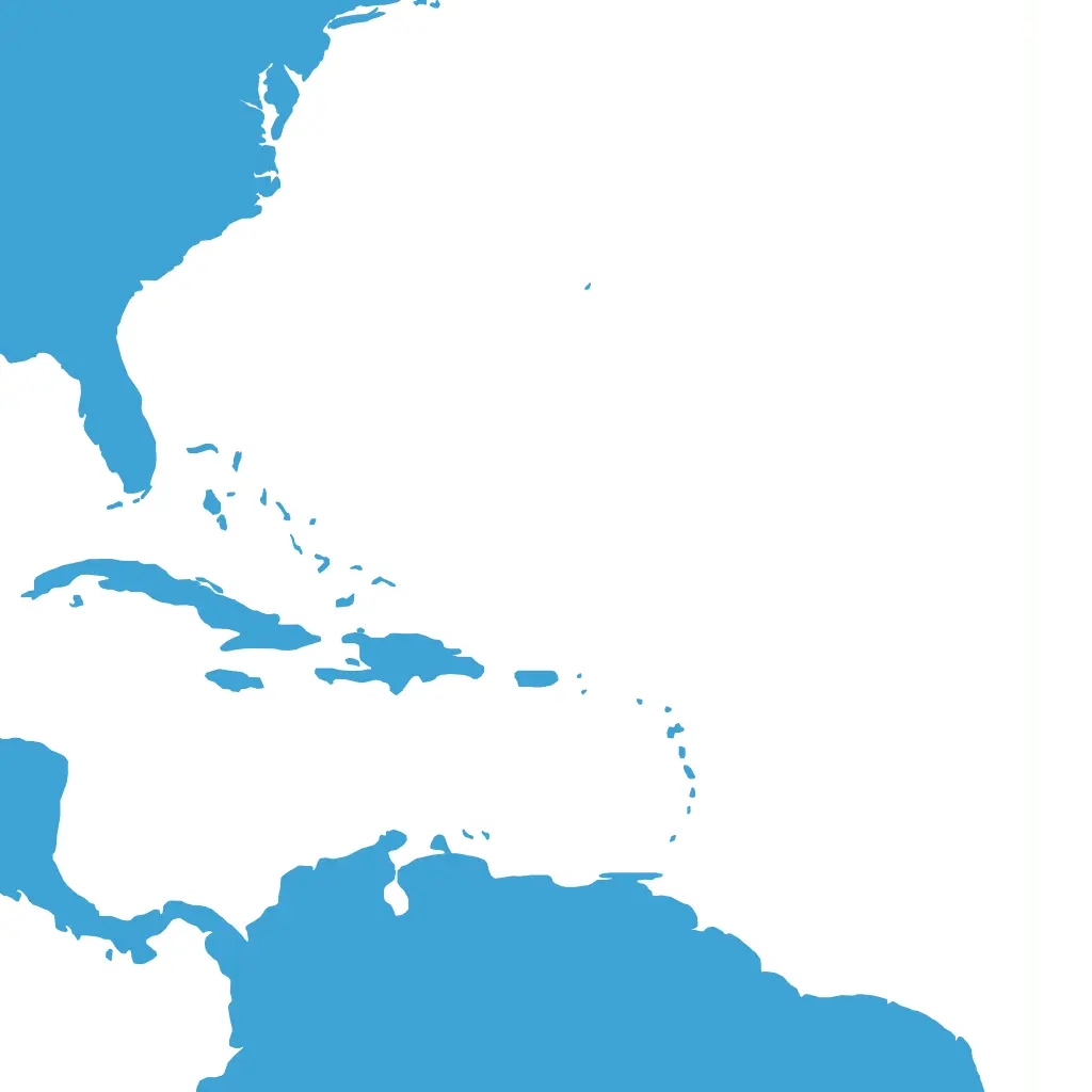 Caribbean (20+ areas) 5GB/Day unlimited daily data eSIM